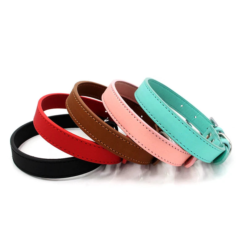 Leather Collar For Dogs & Cats | Kosmos Pets