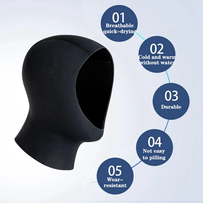 Neoprene Hood For Men & Women For Diving | Kosmos Active