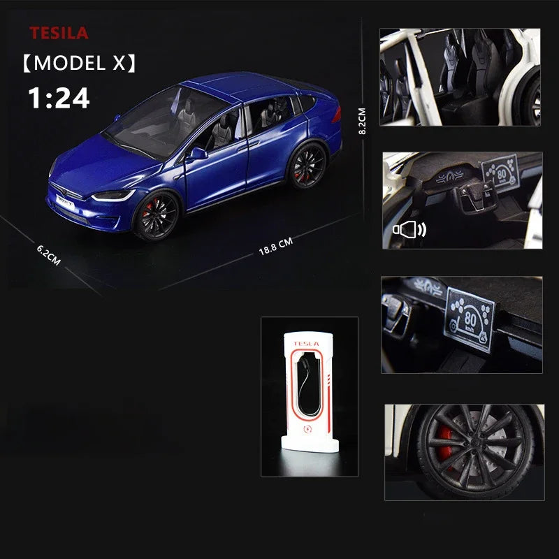 Simulation 1:24 For Tesla Model X | Kosmos Play