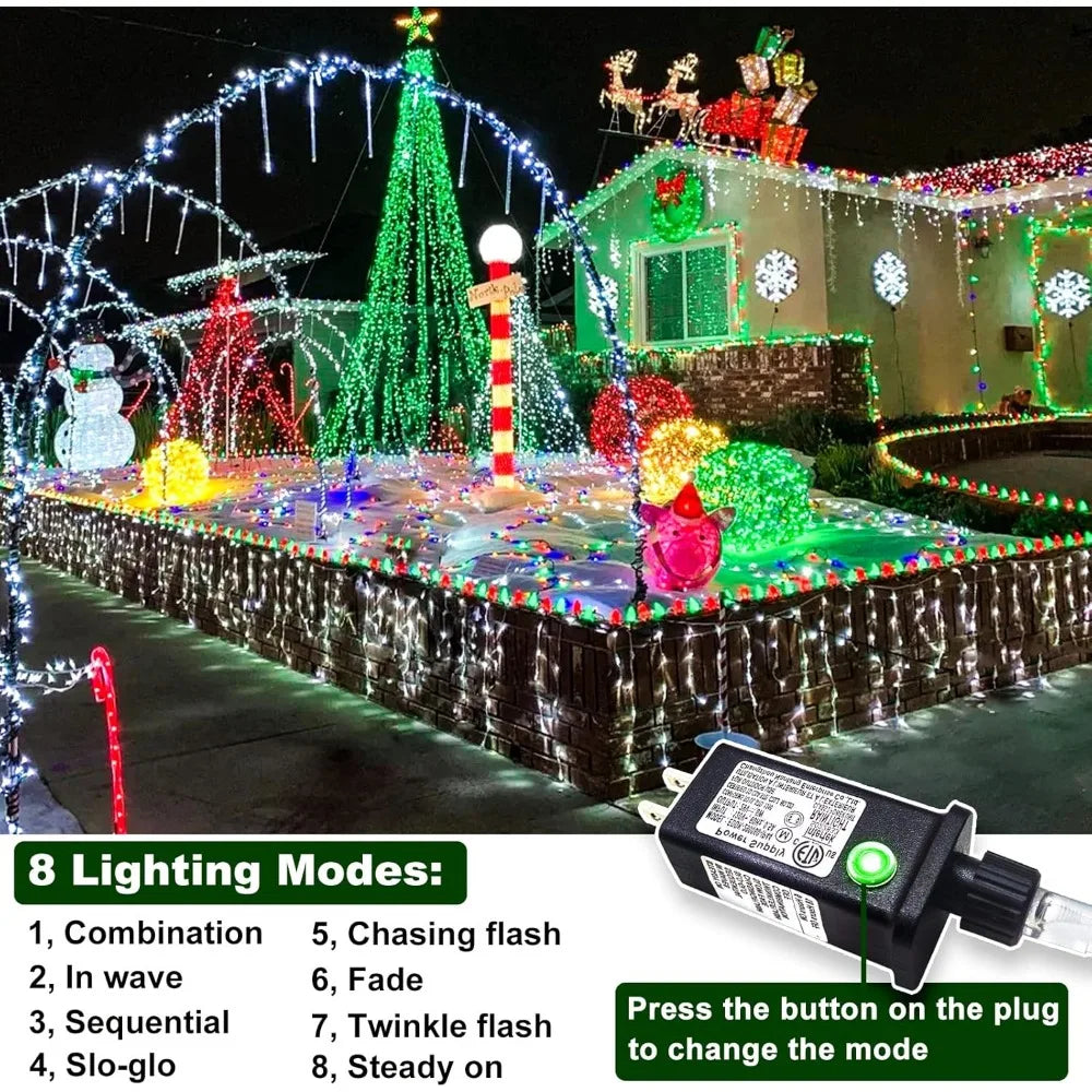 Outdoor Christmas Lights | Kosmos Seasons