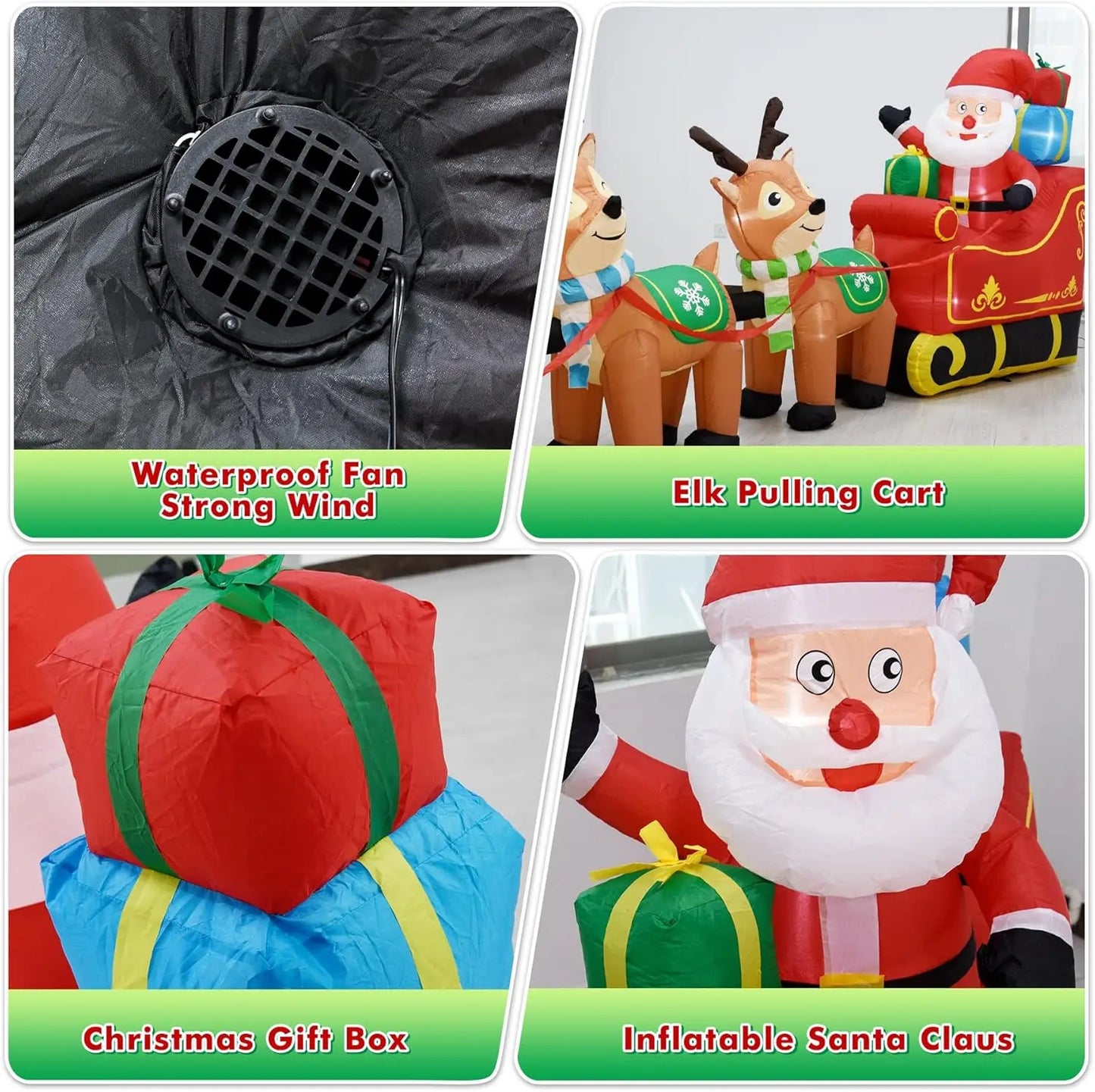 Outdoor Christmas Inflatable Decorations | Kosmos Seasons