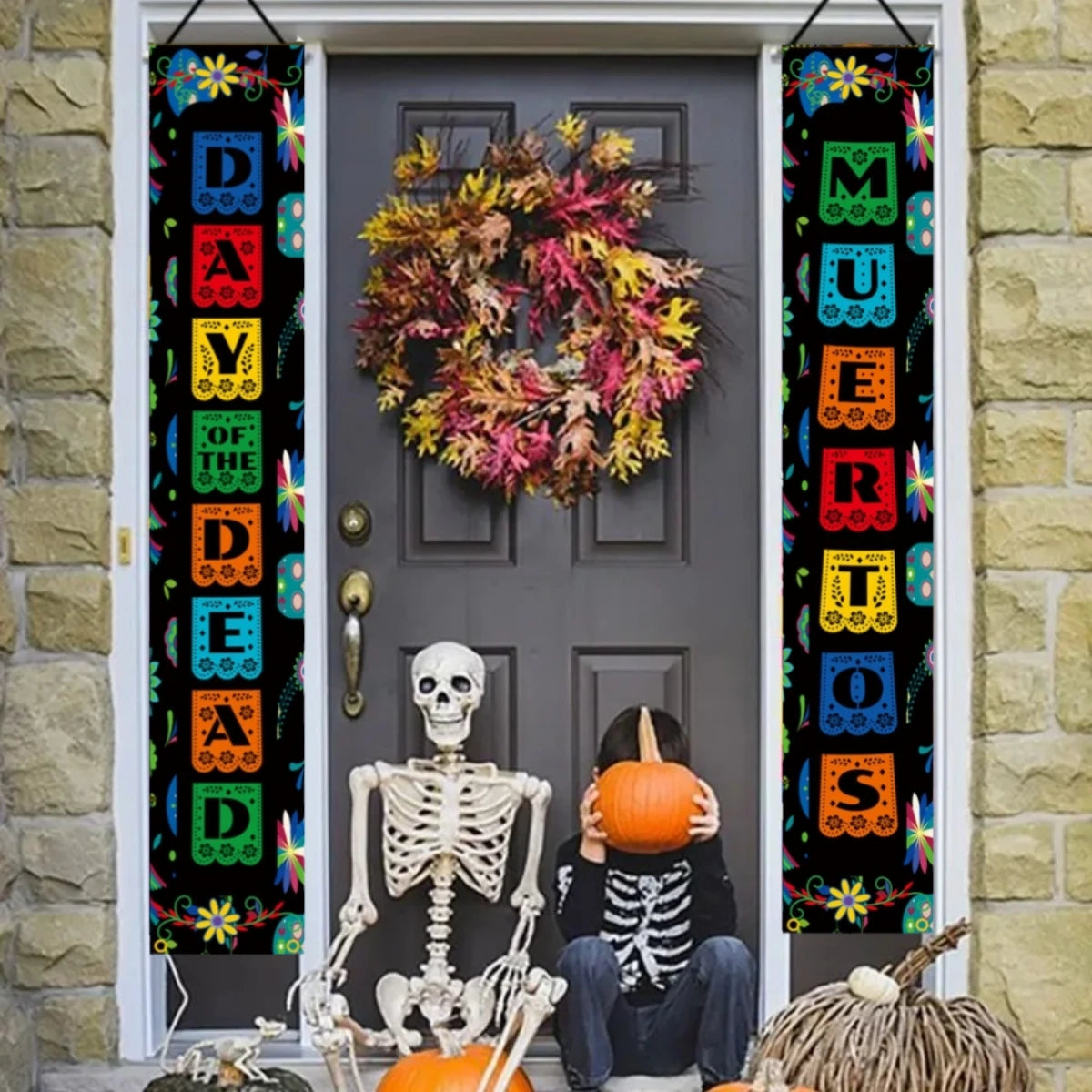 Day Of The Dead Banners For Decoration | Kosmos Secret Chamber