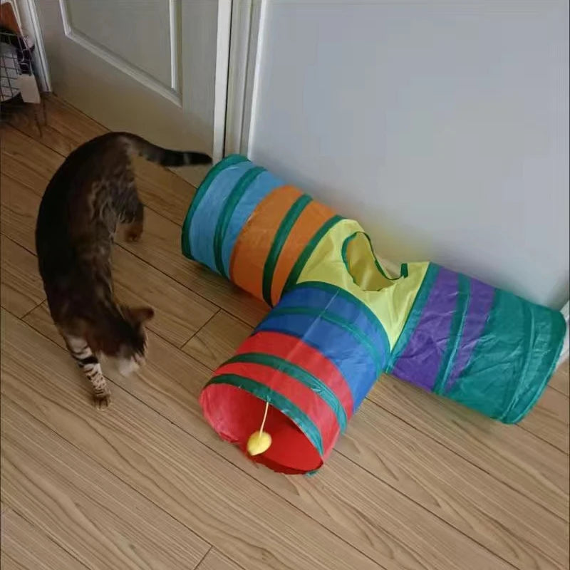 Cat Tunnel With Multiple Holes | Kosmos Pets