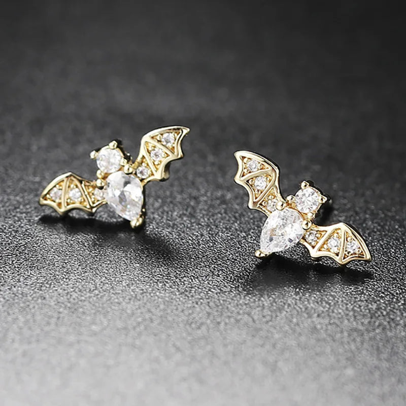 Small Bat-Shaped Earrings | Kosmos Secret Chamber