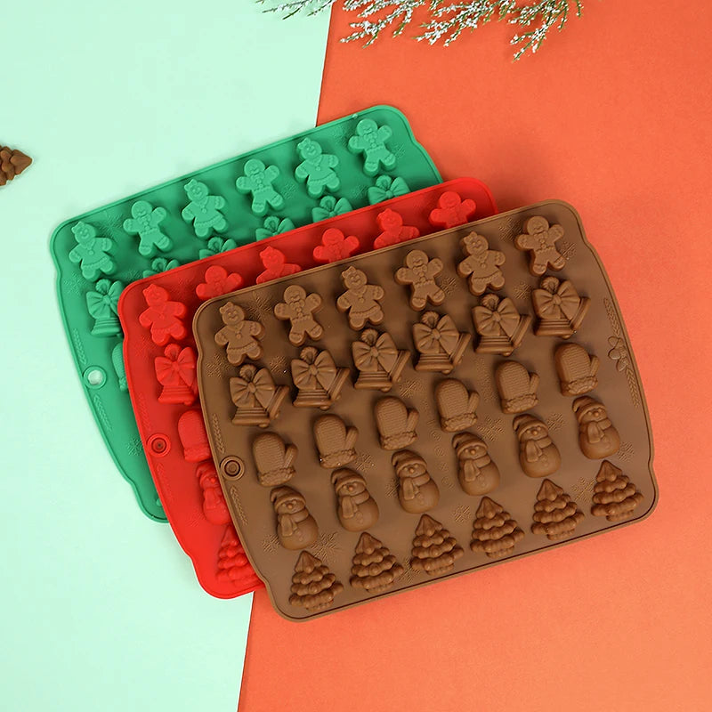 Christmas Chocolate Molds | Kosmos Seasons