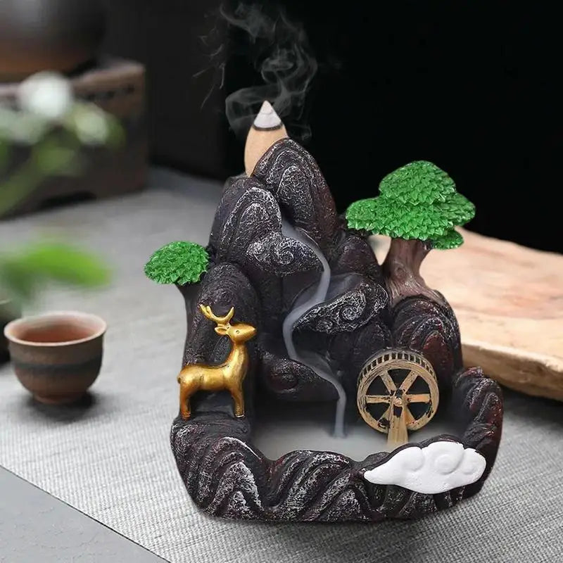 Waterfall Incense Burner | Kosmos Home