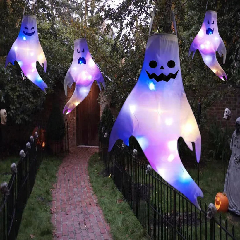 Halloween Ghost Pendant with LED Light | Kosmos Secret Chamber