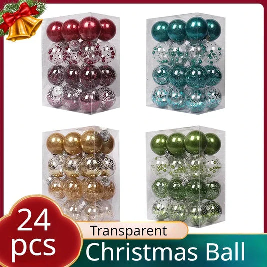 Collection Of Spheres For Christmas (24 Pieces) | Kosmos Seasons