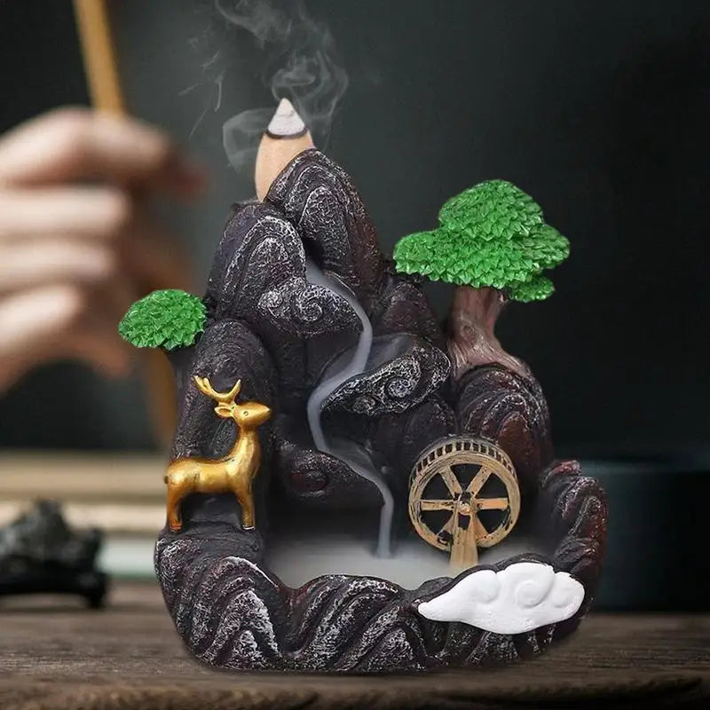 Waterfall Incense Burner | Kosmos Home