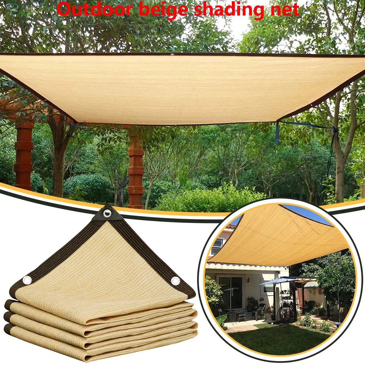 Outdoor Garden Sunshade Net | Kosmos Home